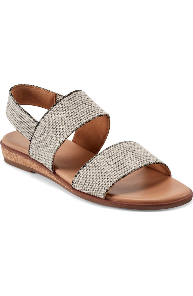 Easy Spirit Lana Slingback Sandal, Main, color, Natural Multi