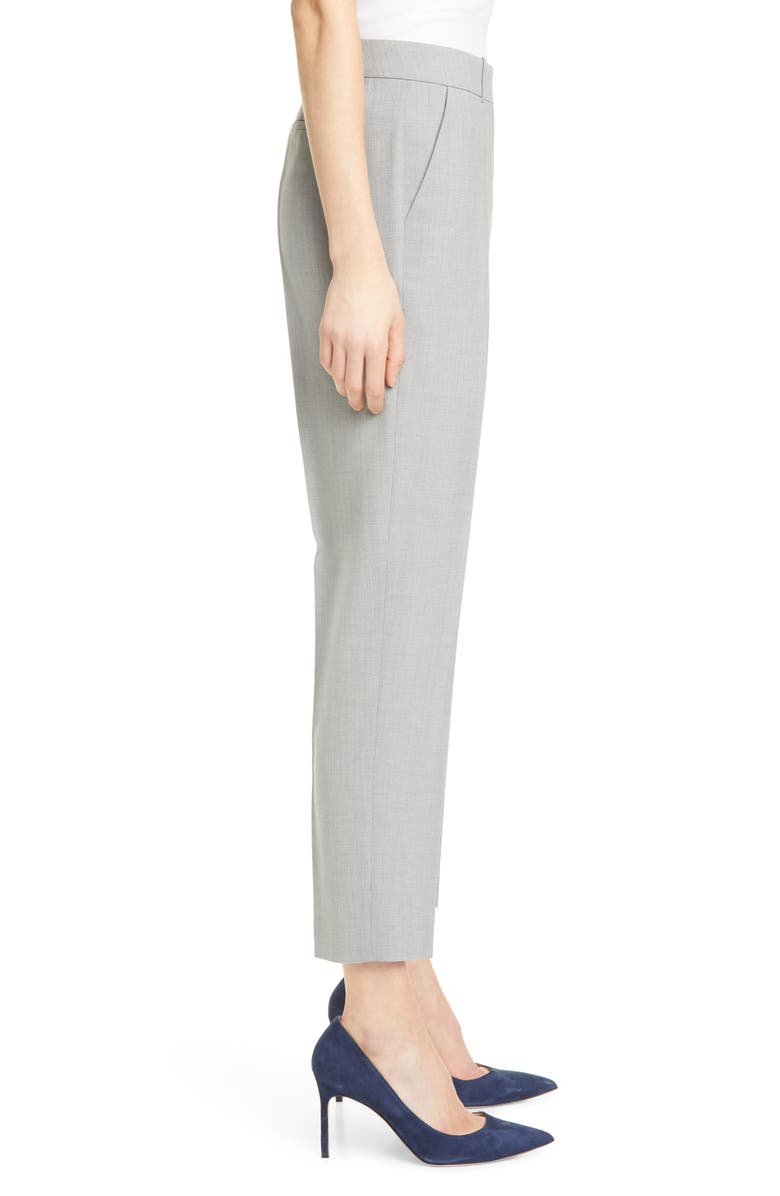 BOSS Tobaluka 8 Stretch Wool Ankle Pants, Alternate, color,
