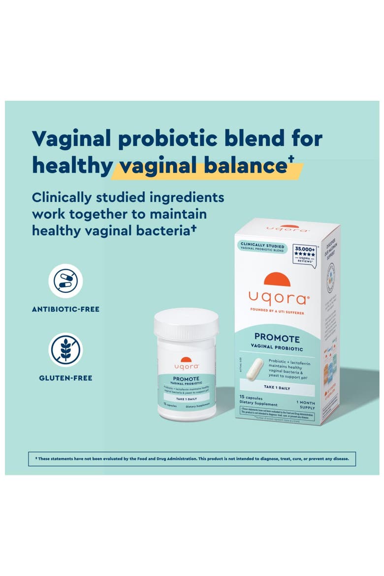 Promote Support Vaginal Health Probiotic for Women with Lactoferrin, Lactobacillus Acidophilus & Lacticaseibacillus Rhamnosus  Vaginal Probiotics  Gluten Free, Alternate, color, None