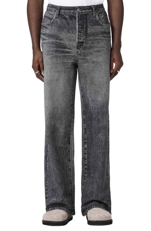 Lenny Illusion of Denim Wide Leg Trousers