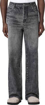 AllSaints Lenny Illusion of Denim Wide Leg Trousers
