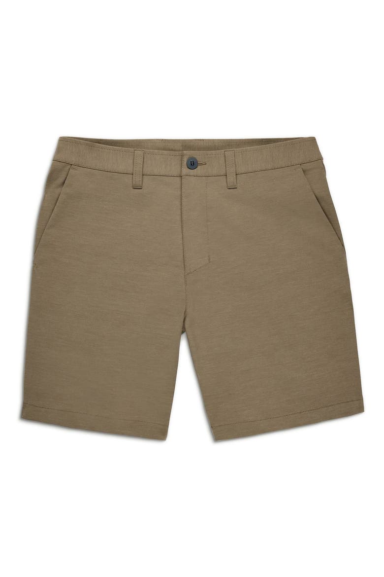 Palmera Hybrid Shorts, Alternate, color, DARK KHAKI
