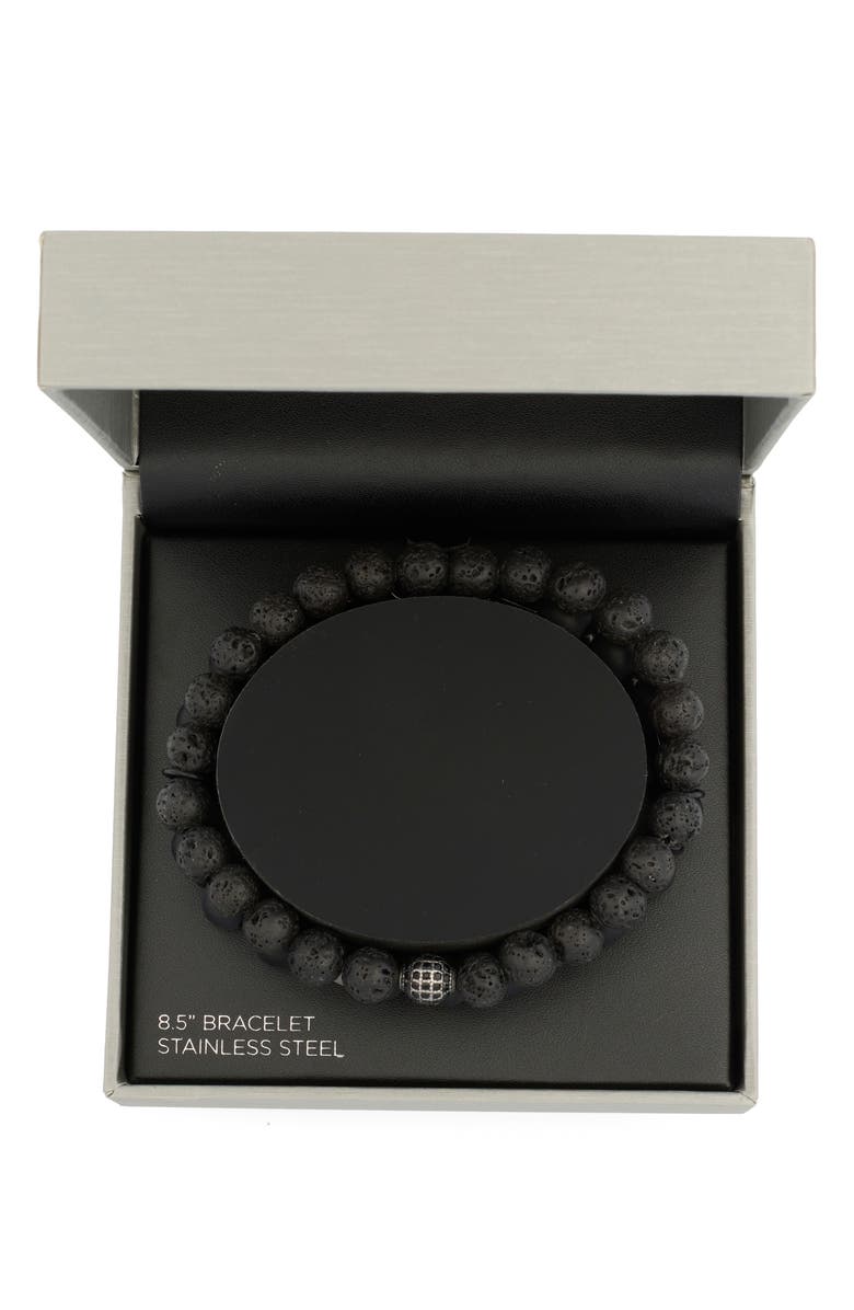 AMERICAN EXCHANGE Men's Set of 2 Stone Beaded Bracelets, Main, color, 