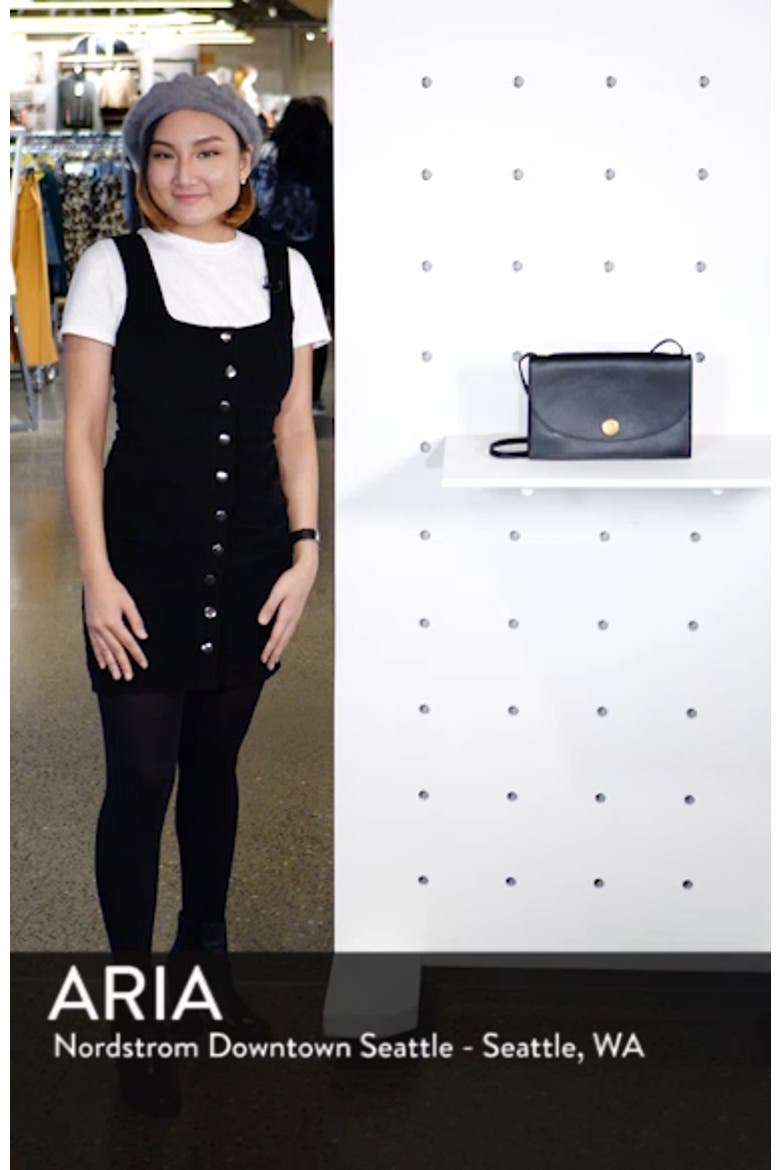 The Slim Convertible Leather Shoulder Bag video