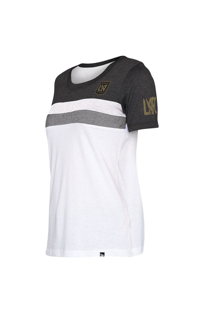 5TH AND OCEAN BY NEW ERA Women's 5th & Ocean by New Era White LAFC Team T-Shirt, Alternate, color, White