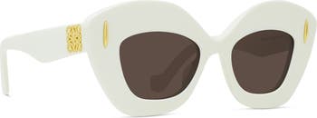 Anagram 48mm Small Cat Eye Sunglasses