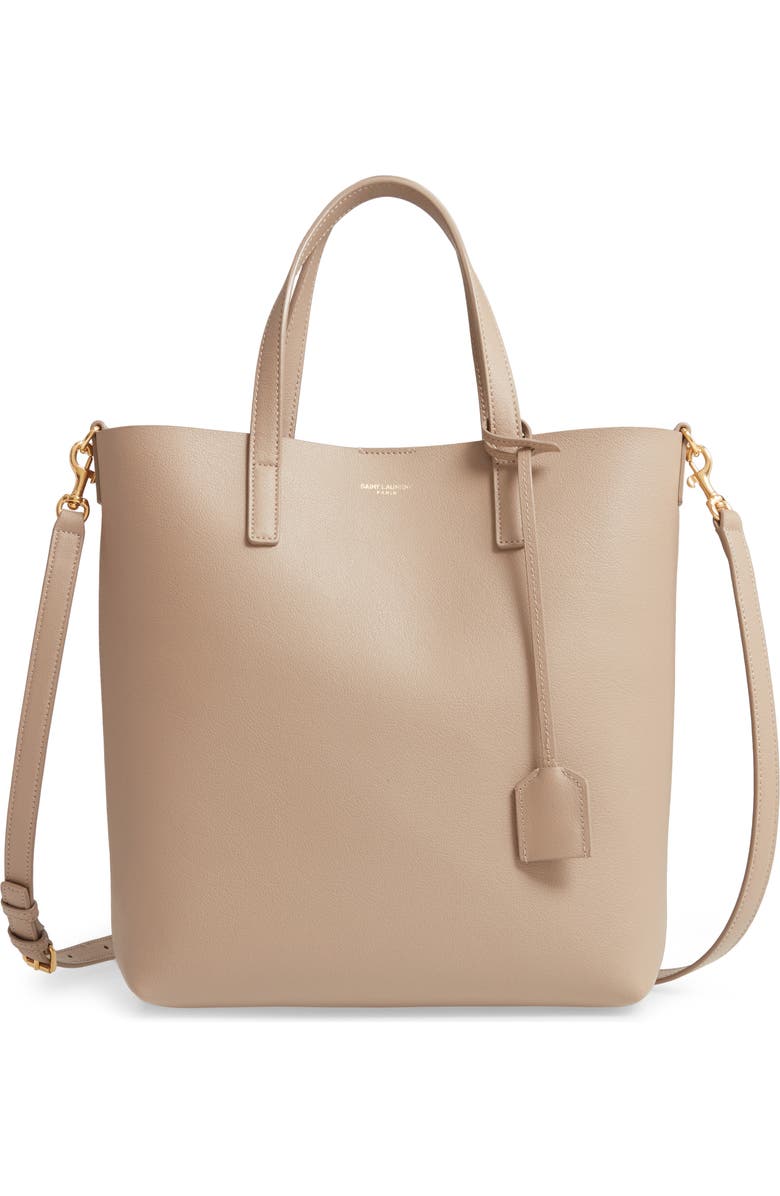 Saint Laurent Toy Shopping Leather Tote, Main, color,