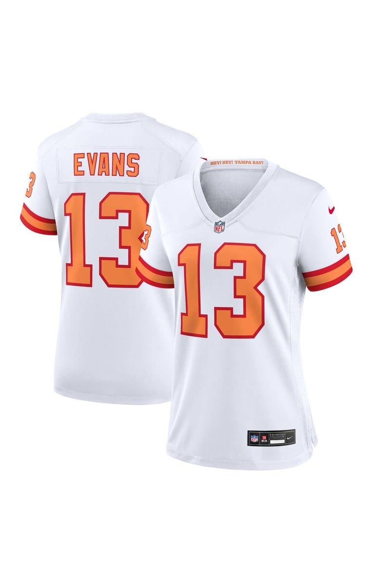 Nike Women's Nike Mike Evans White '76 Tampa Bay Buccaneers Game Jersey, Main, color, White