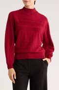 ELIE ELIE TAHARI Dolman Balloon Sleeve Sweater