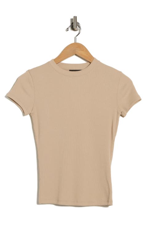 Stretch Rib Tiny Tee