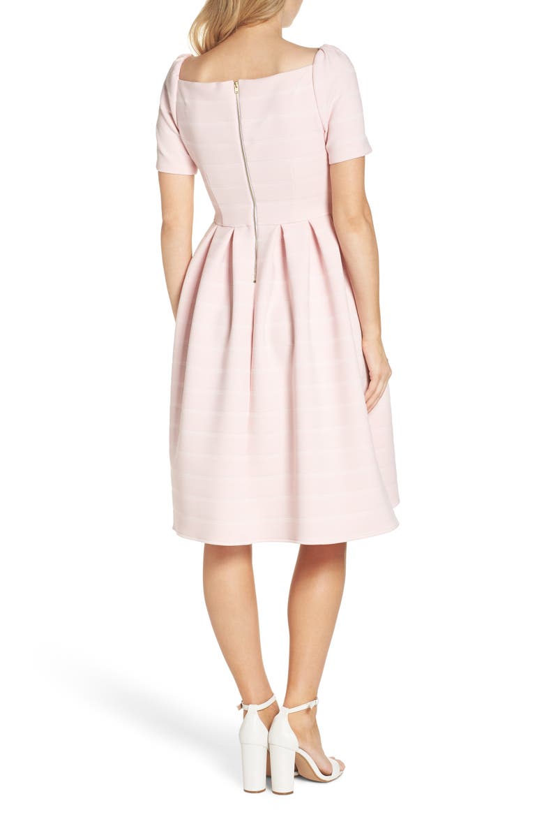 Aria Fit & Flare Dress (Nordstrom Exclusive), Alternate, color, PINK