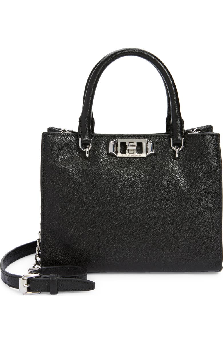 Rebecca Minkoff Mini Amour Leather Tote, Main, color,