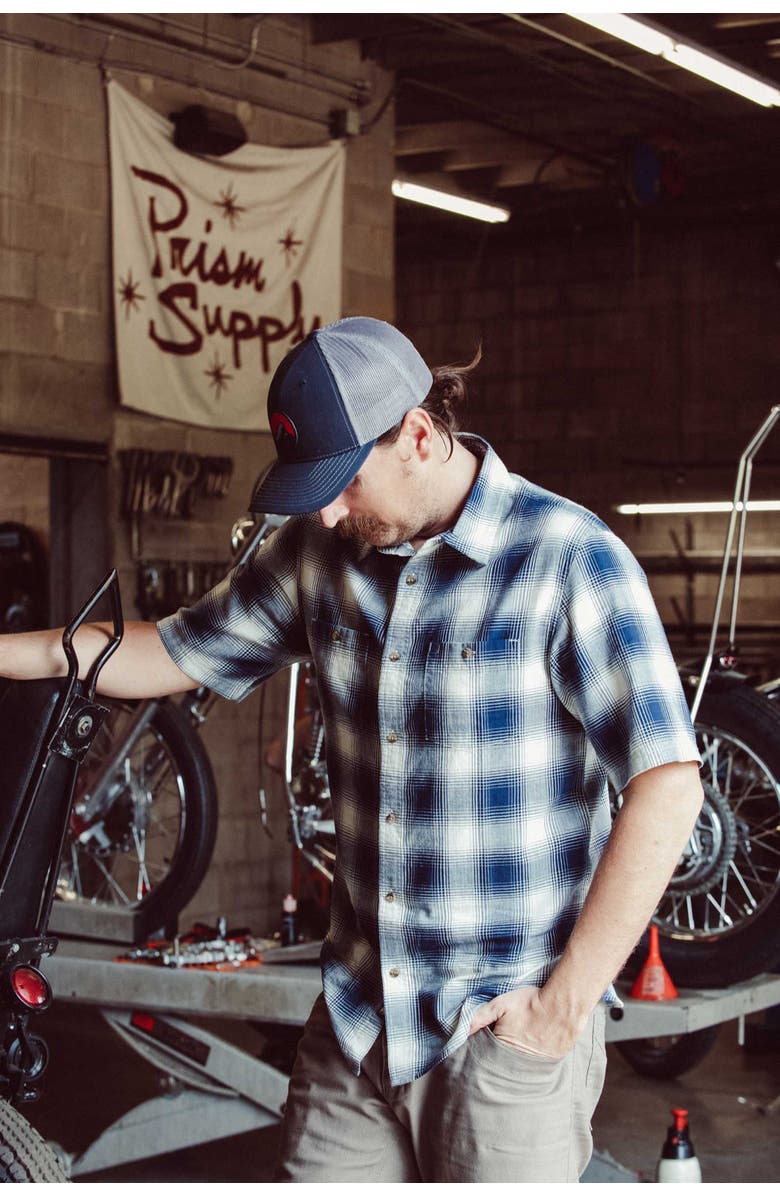 Mountain Khakis Cyrus Short Sleeve Woven Shirt, Alternate, color, Lemon