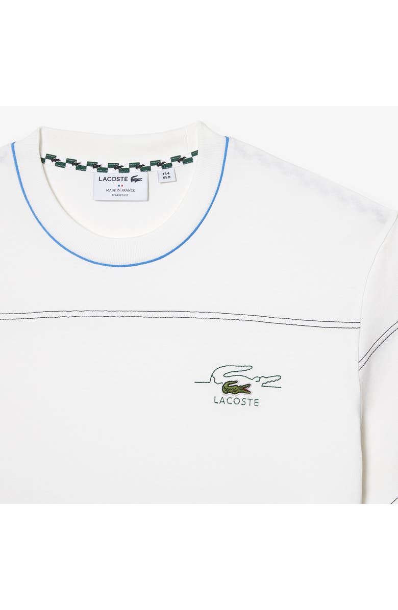 Lacoste Stripe Logo T-Shirt, Alternate, color,