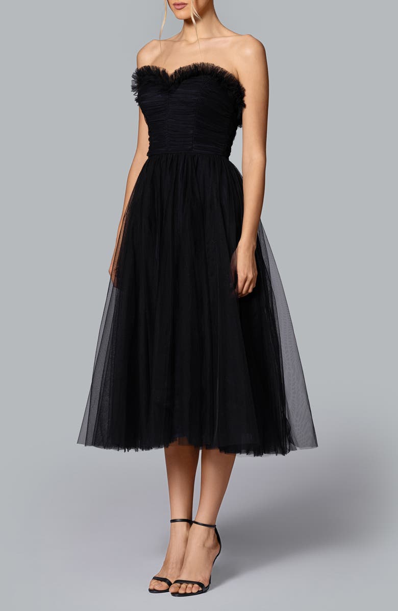 Ghrail Brielle Tulle Cocktail Dress, Alternate, color,