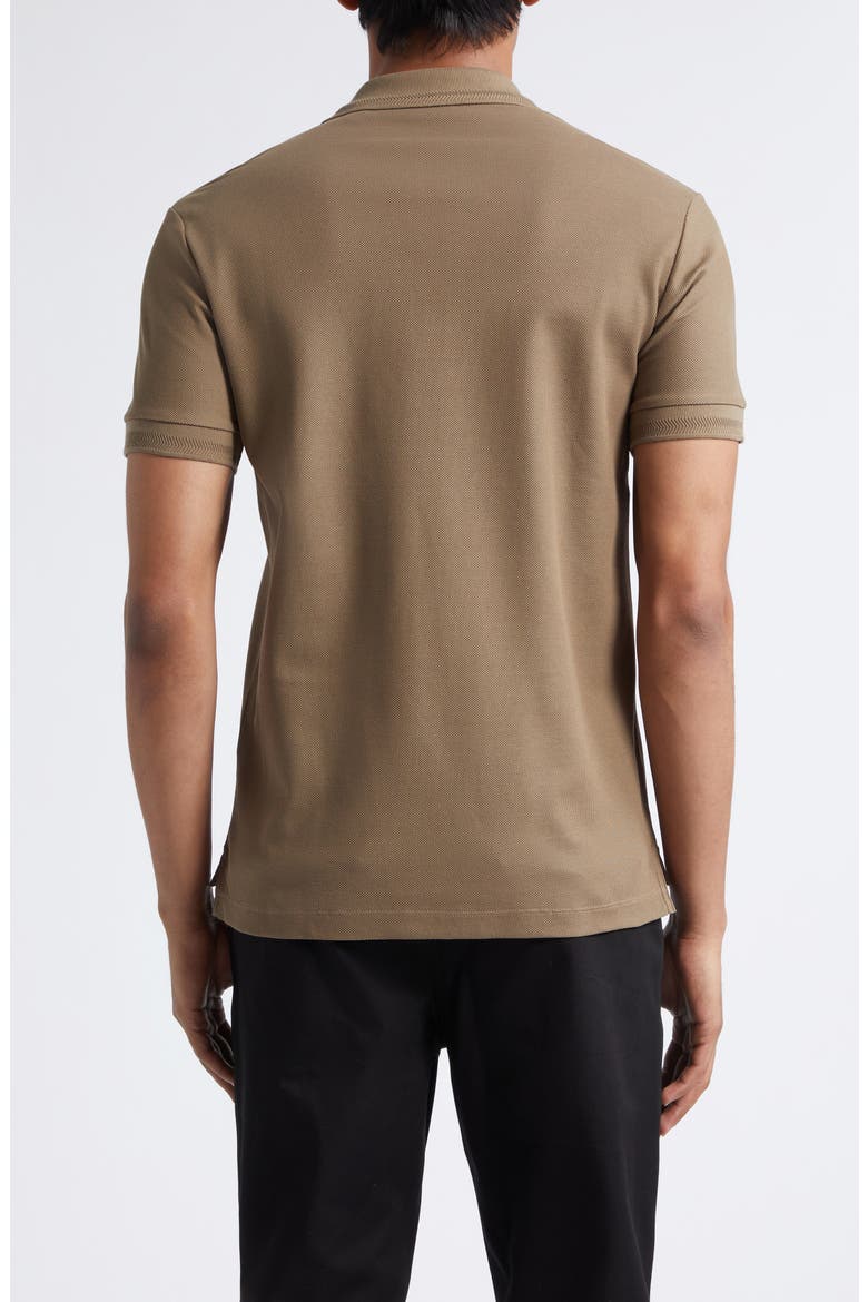 Eddie Equestrian Knight Design Cotton Piqué Polo, Alternate, color, CLAY BROWN