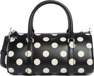 Kate Spade New York Spade Icon Dot Leather Barrel Bag
