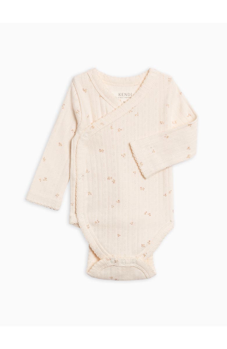 Kendi Hilda Pointelle Kimono Bodysuit, Main, color, Loren Floral