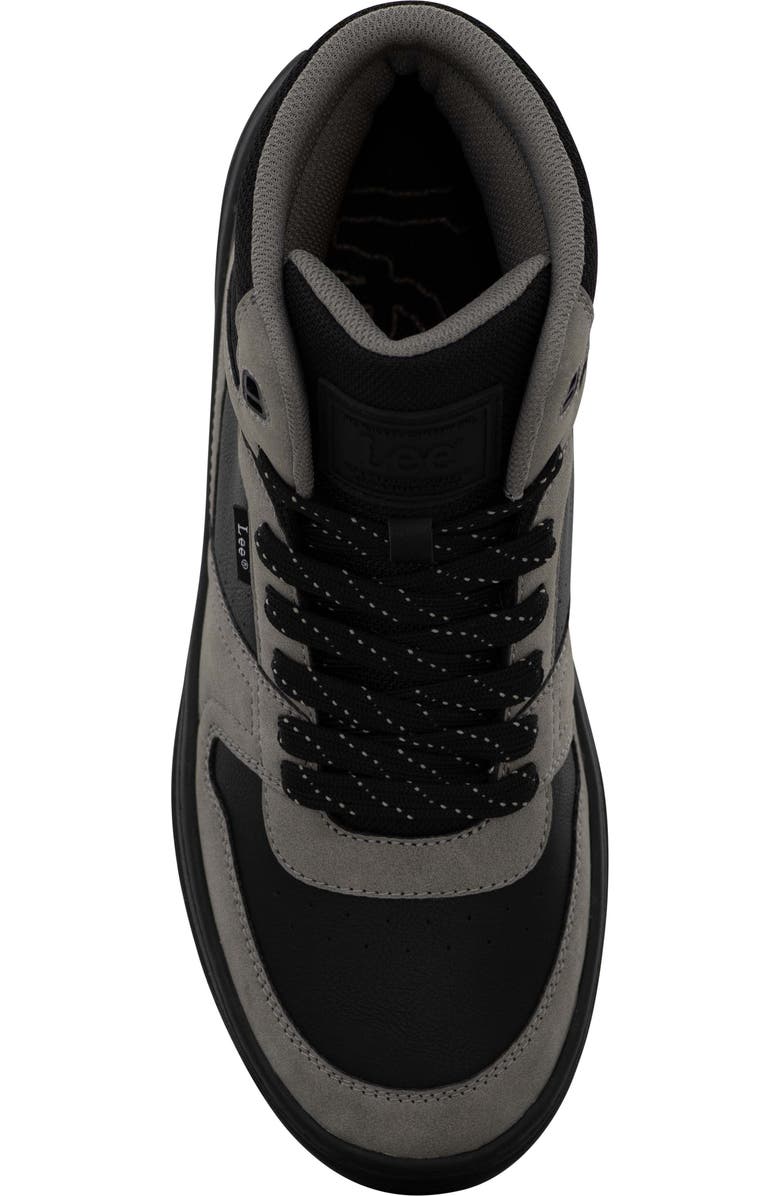 Lee Fast Lane Mid Sneaker, Alternate, color, Black/ Dk Grey