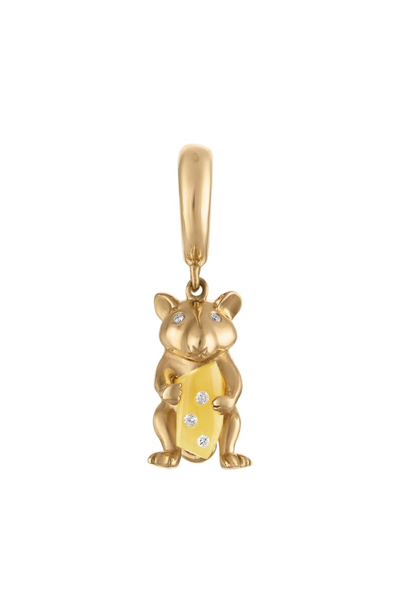 EDEN PRESLEY Squeak Mouse Pendant, Main, color, 