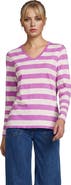 Lands' End Tall Supima Cotton Long Sleeve V-Neck T-Shirt