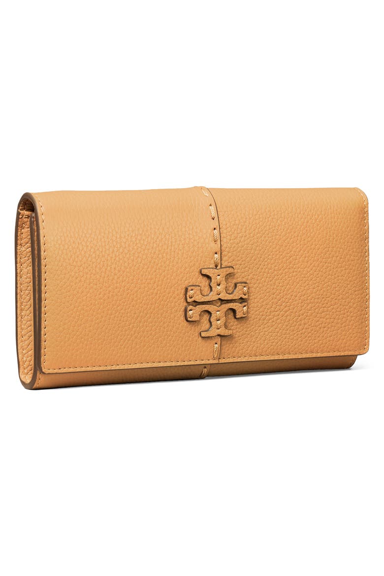 McGraw Leather Envelope Wallet, Alternate, color, TIRAMISU
