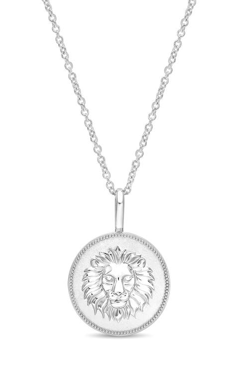 Lion Pendant Necklace