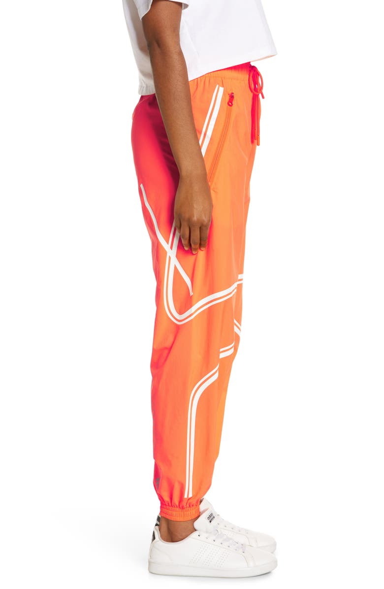 adidas by Stella McCartney High Waist Recycled Polyester Track Pants, Alternate, color, 