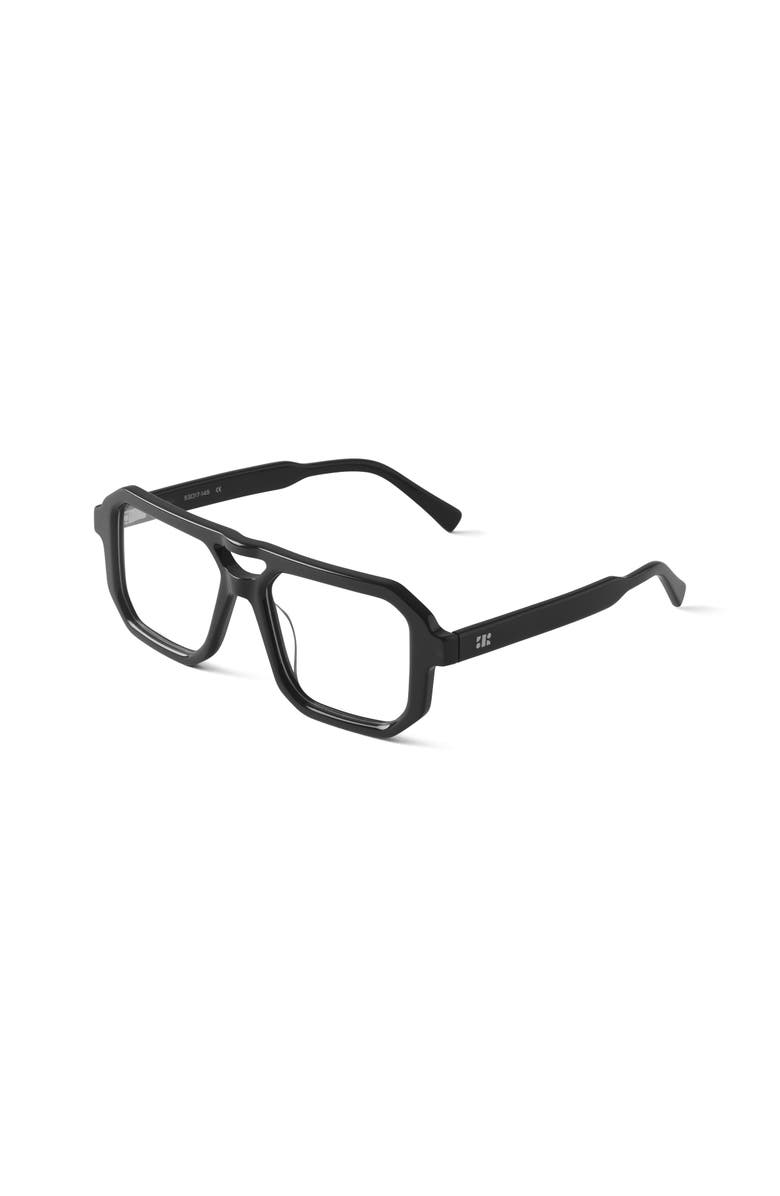 French Kiwis Eyewear Angelo Blue Light Glasses, Alternate, color, Black