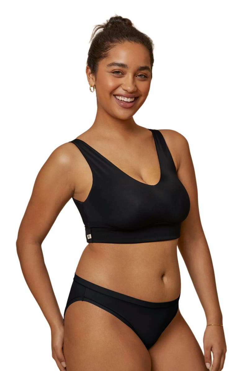 Harper Wilde Bliss Bralette, Alternate, color, Black