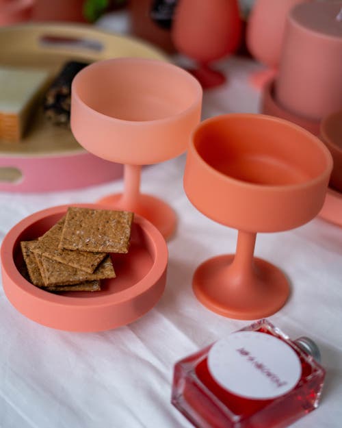 Porter Green Mecc | Unbreakable Cocktail Glasses In Orange