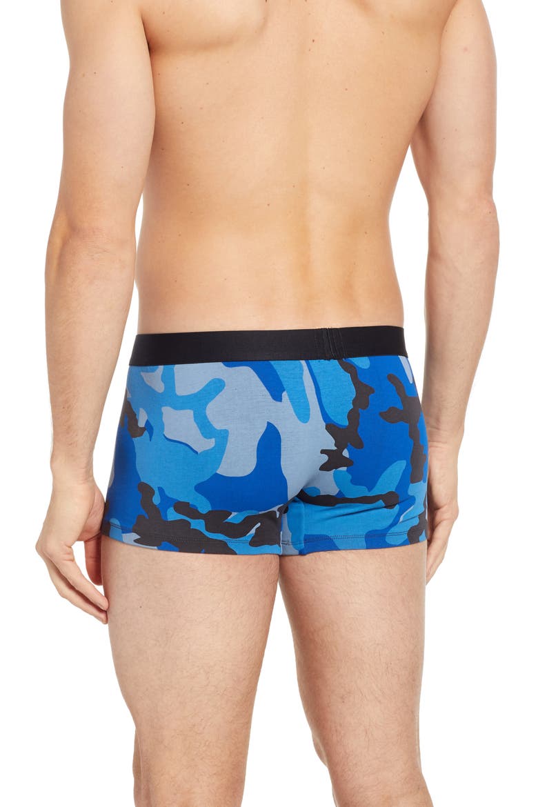 Damien 3-Pack Cotton Trunks, Alternate, color, BLACK/ GREY