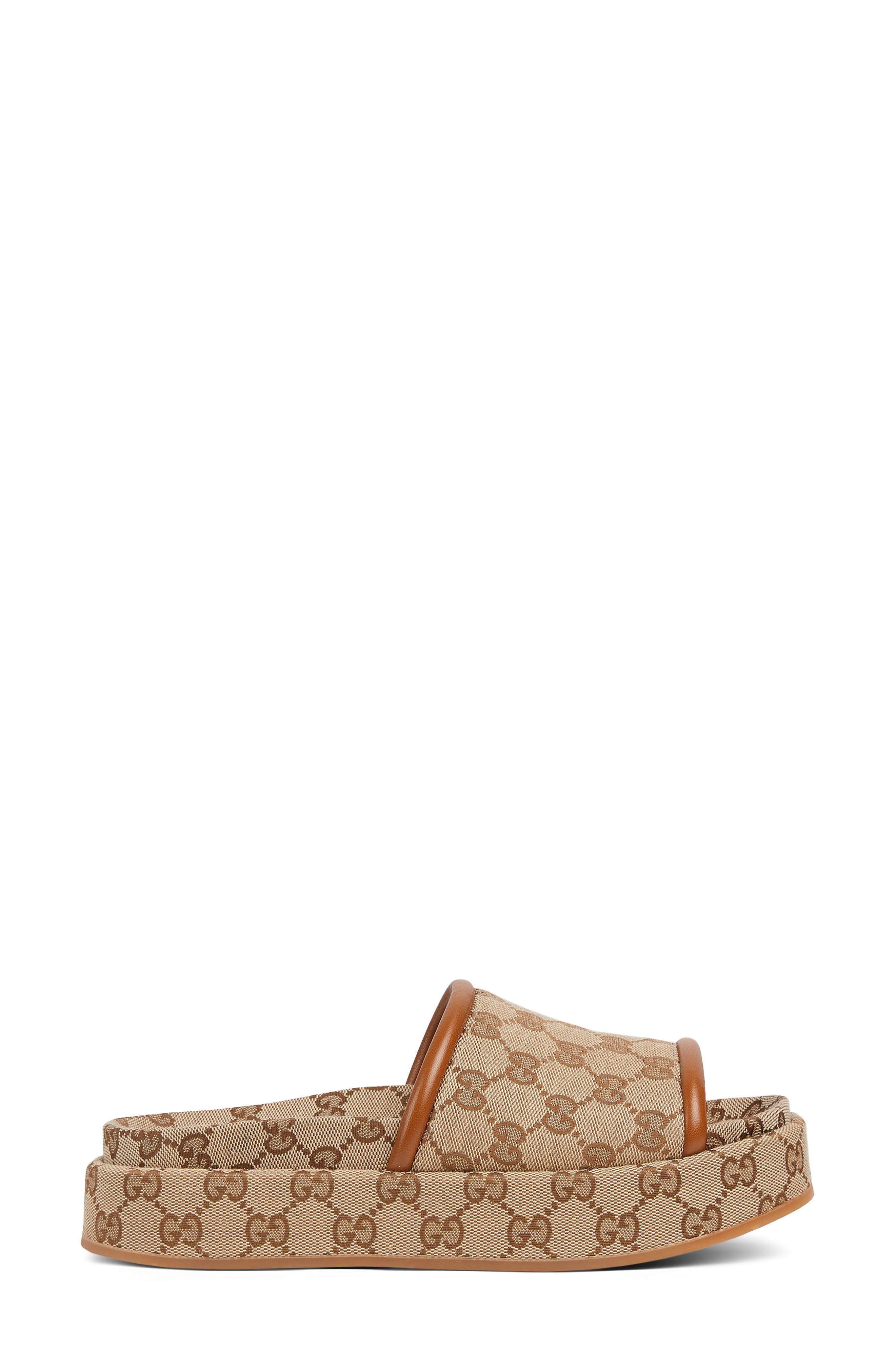 Gucci Clarice Platform Slide Sandal, Alternate, color, 