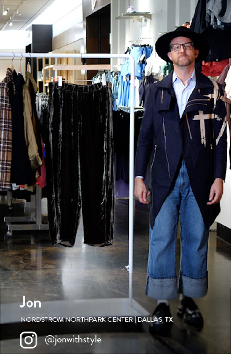 Velvet Lantern Ankle Pants, sales video thumbnail