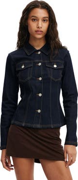 Cotton On Women's Fitted Denim Jacket