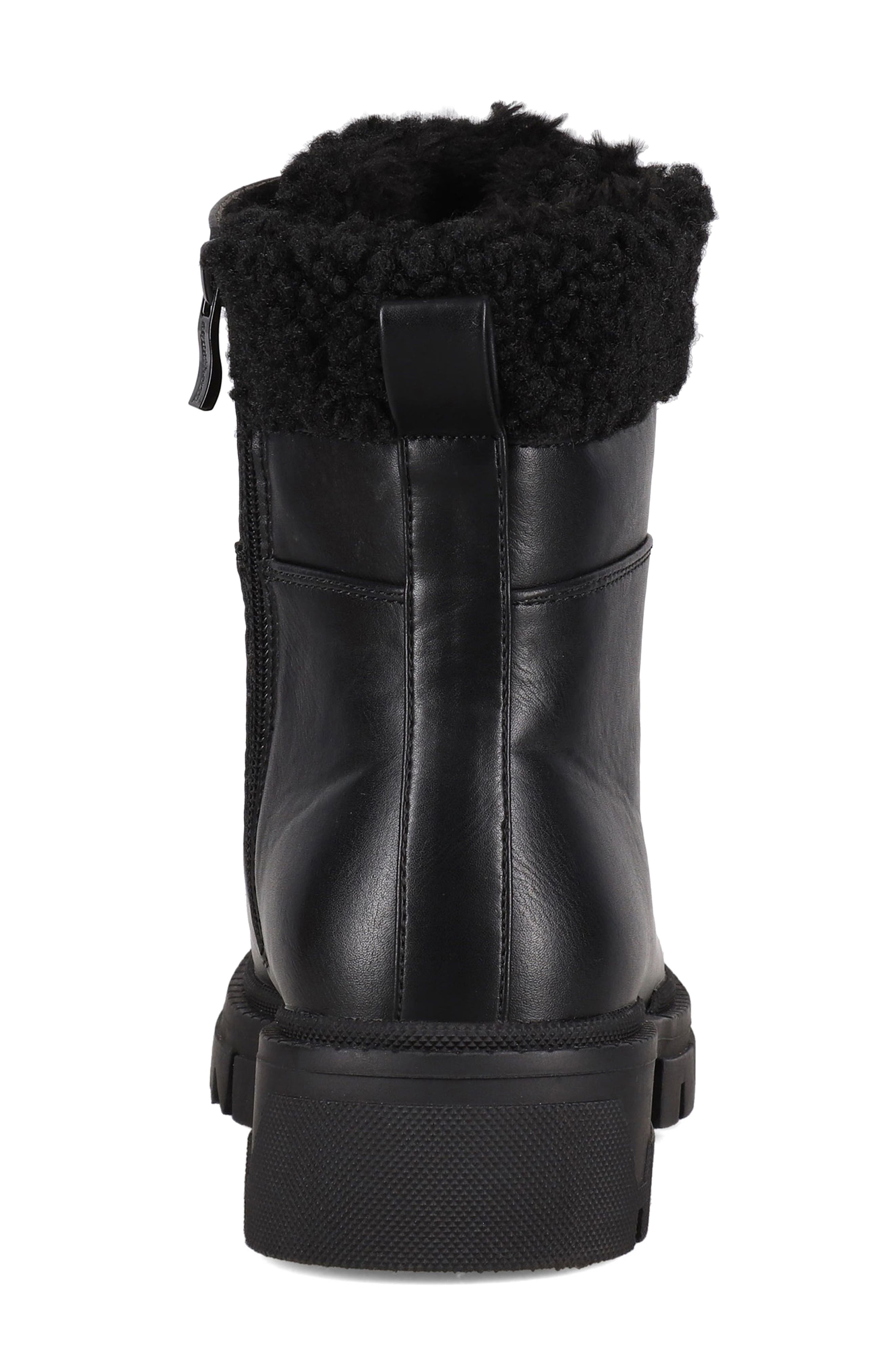 AQUATHERM BY SANTANA CANADA Nessa Faux Fur Lug Sole Boot, Alternate, color, 