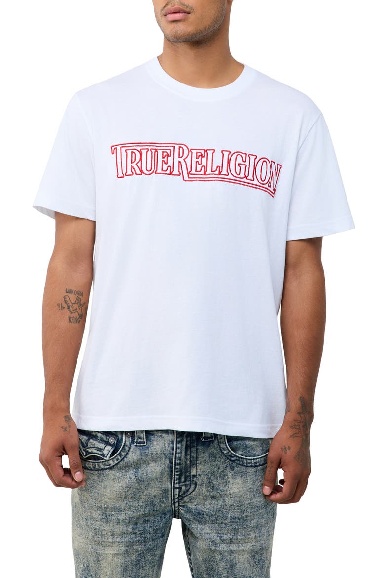 So Fresh Logo Cotton Graphic T-Shirt, Main, color, OPTIC WHITE