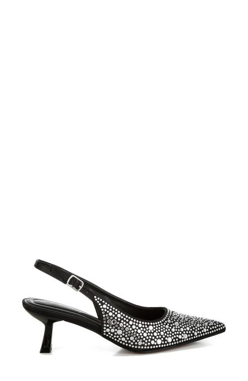 London Rag Vernaos Pointed Toe Pump In Black