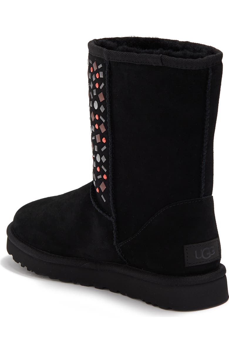 UGG<sup>®</sup> Ugg Classic Short Stud Genuine Shearling Boot, Alternate, color,