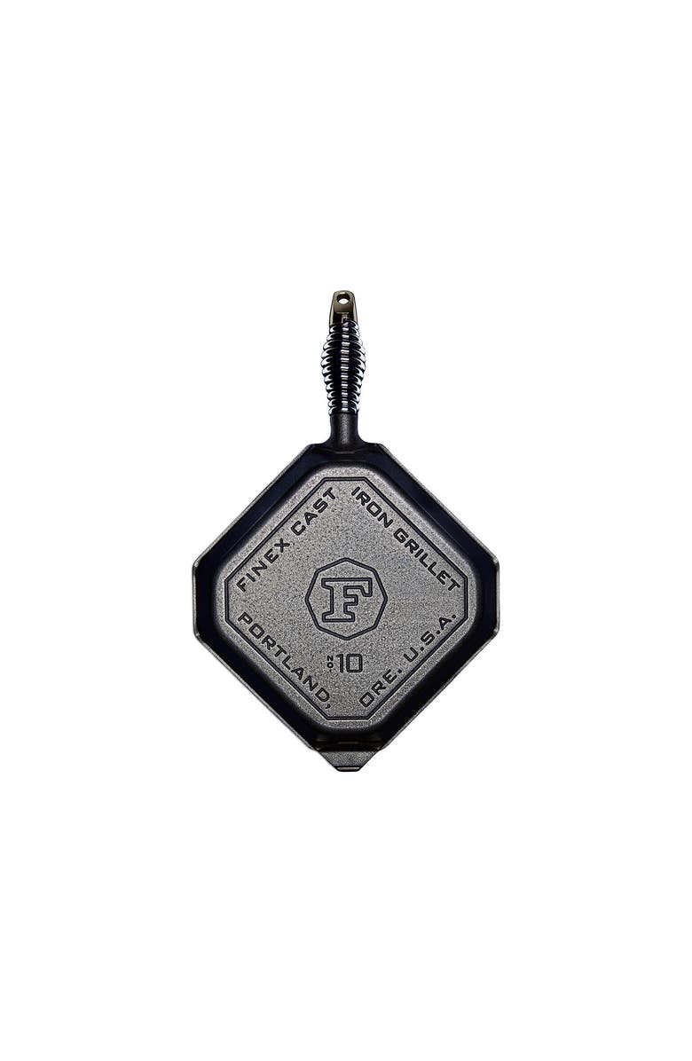 FINEX 10" Cast Iron Grill Pan, Alternate, color, Black