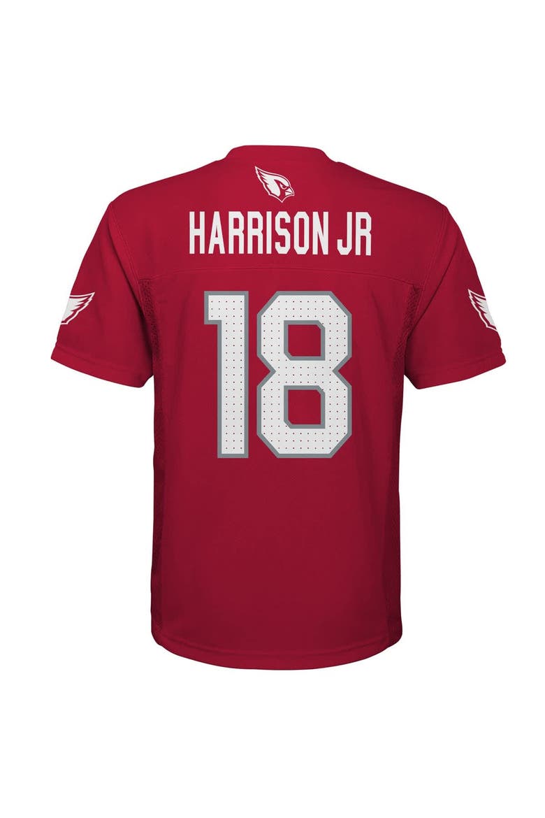 Youth Marvin Harrison Jr. Cardinal Arizona Cardinals Replica Player Jersey, Alternate, color, Cardinal