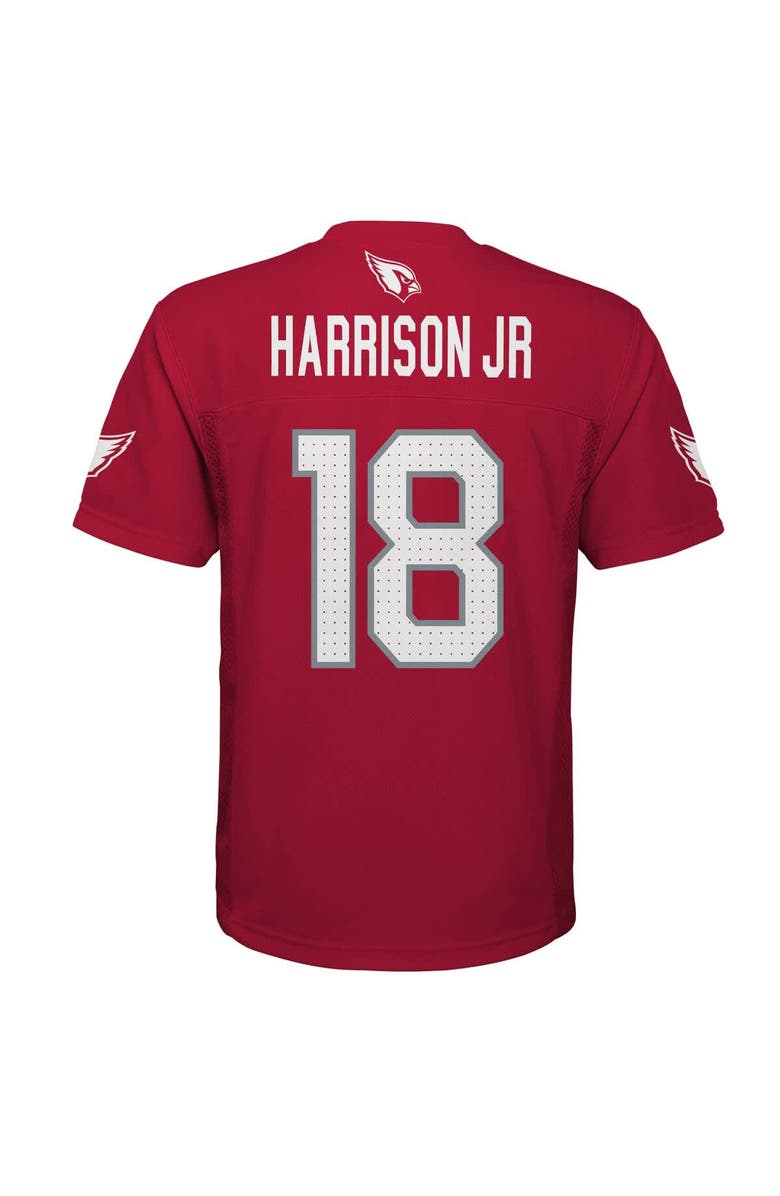 Outerstuff Youth Marvin Harrison Jr. Cardinal Arizona Cardinals Replica Player Jersey, Alternate, color, Cardinal