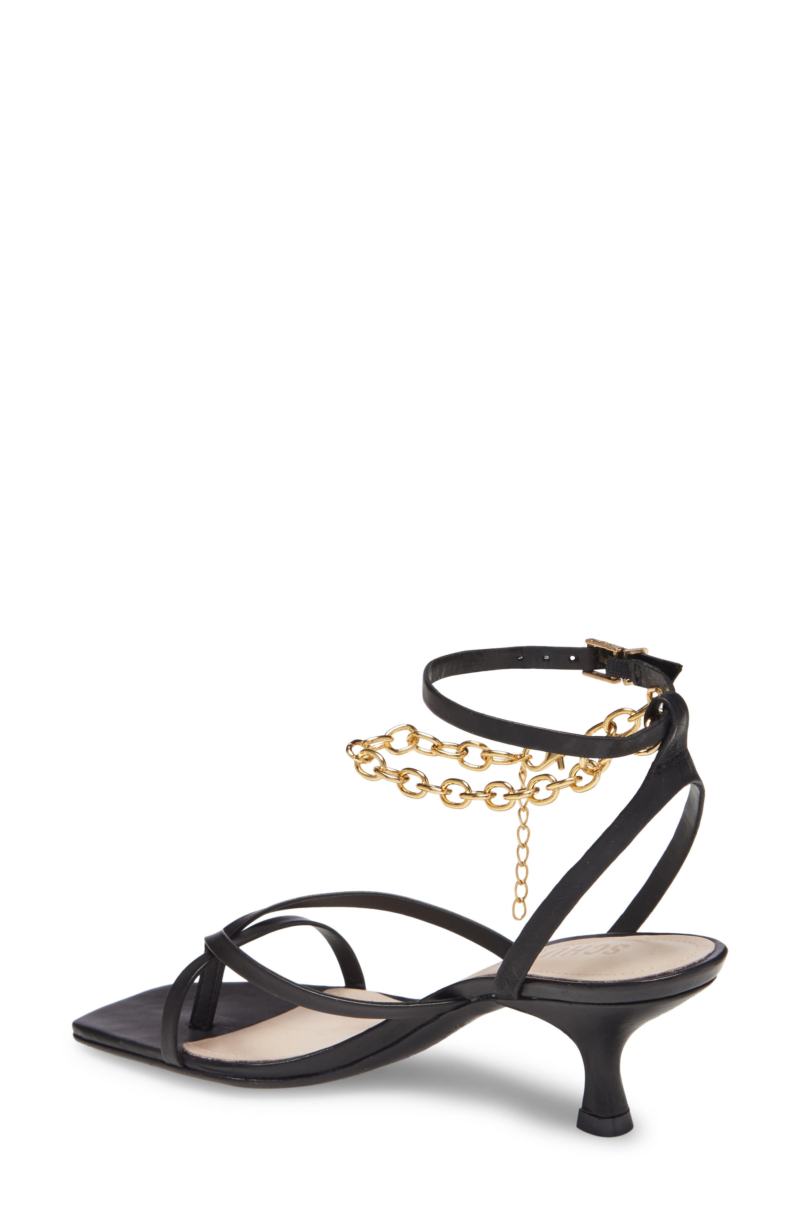 Schutz Sanny Ankle Strap Sandal, Alternate, color, 