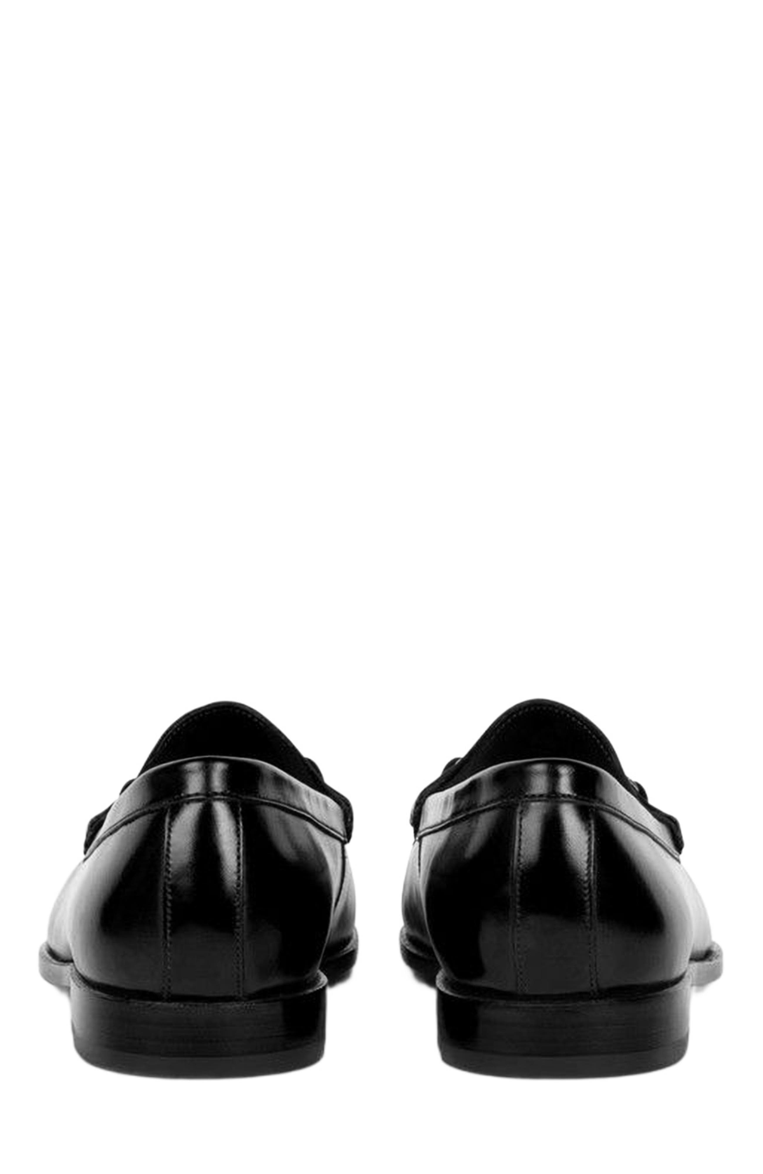 Anthony Veer Torino Bit Loafer, Alternate, color, Obsidian Black