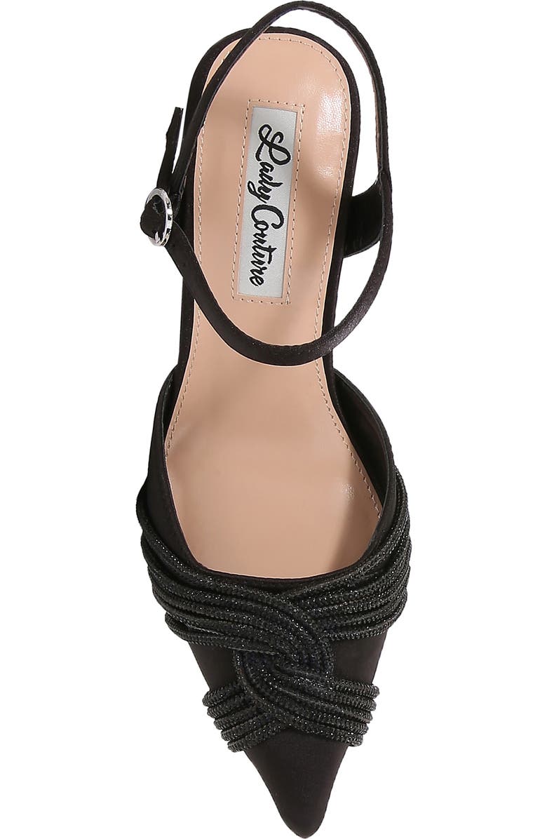 LADY COUTURE Fay Heeled Sandal, Alternate, color, Black