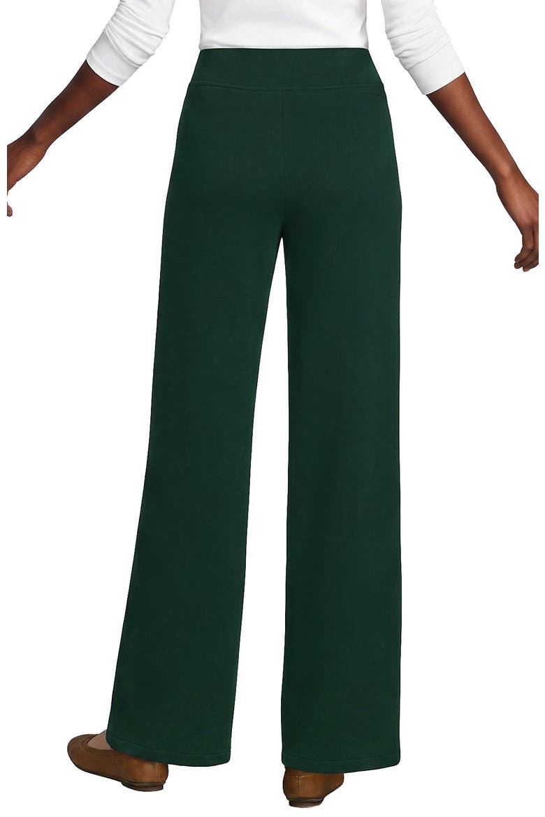Serious Sweats High Rise Fleece Lined Straight Leg Pants, Alternate, color, Pine