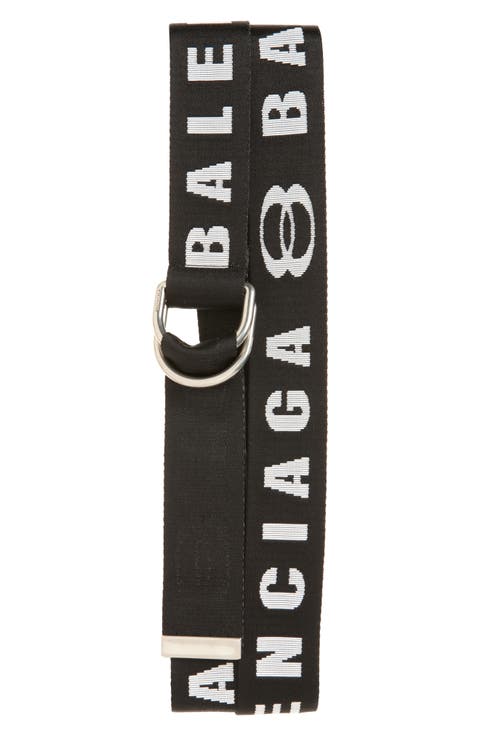 Logo D-Ring Belt