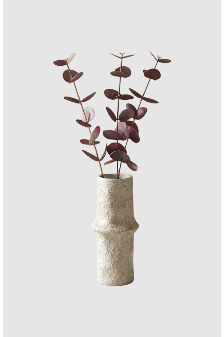 Purple Small Eucalyptus Leaves, Alternate, color, Purple