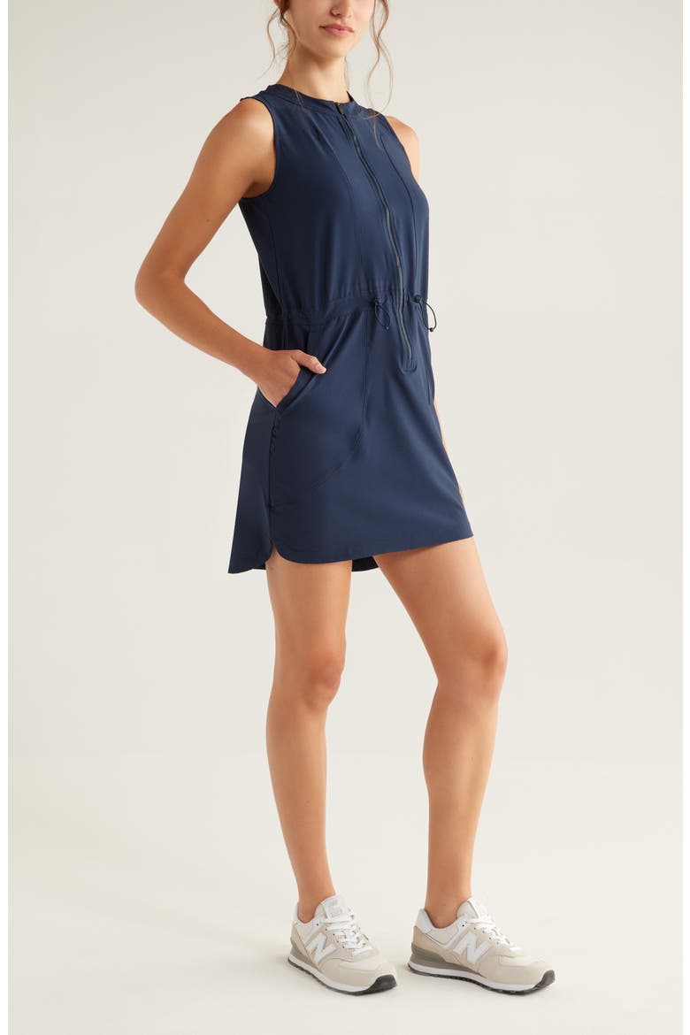 In Flight Utility Dress, Alternate, color, NAVY SAPPHIRE