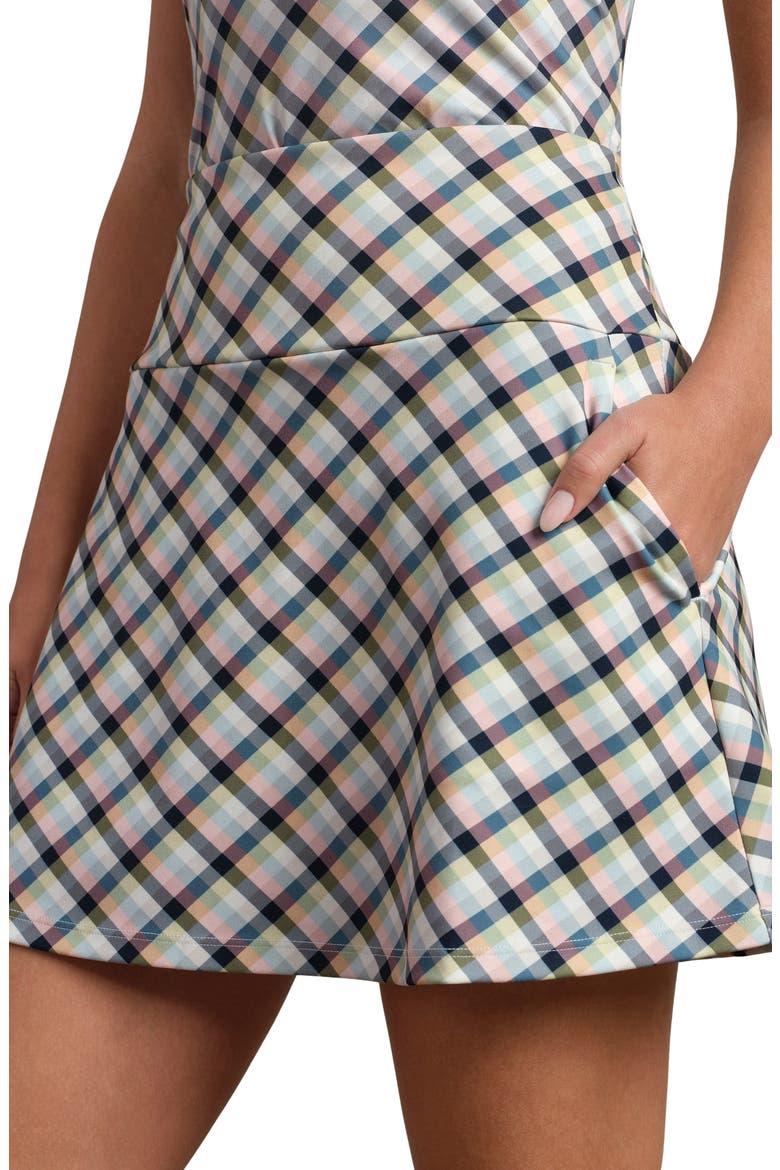 Course to Court 16-Inch Sport Skort, Alternate, color, NAVY MULTI PLAID